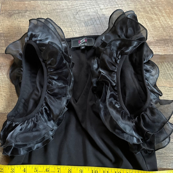 Women's ESY Studio EY Top Size M Black - Picture 5 of 6